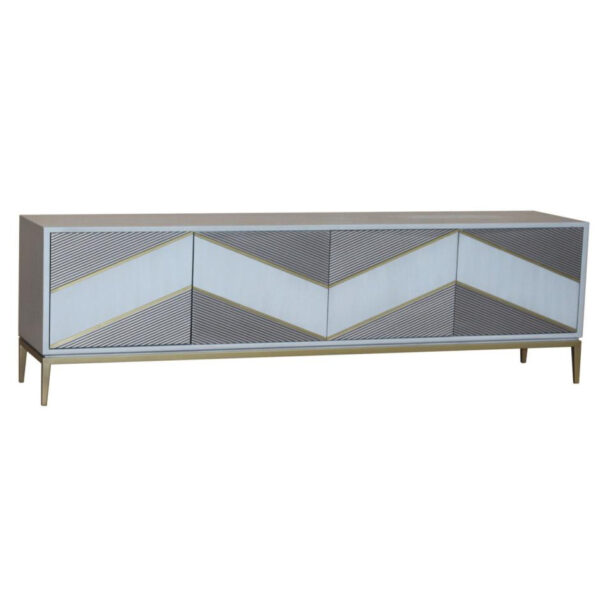 Rustic Charm Media Console