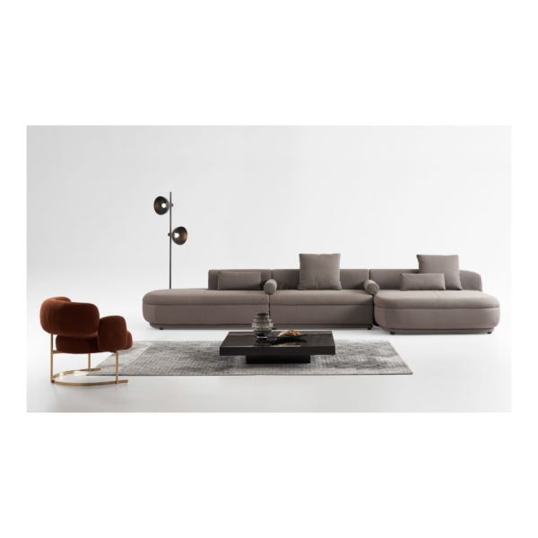 Luna Curved Sectional Sofa